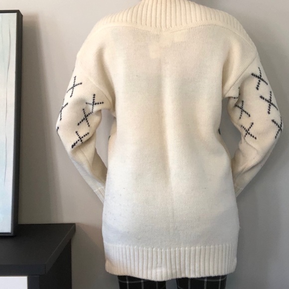 M VTG fair isle pullover knit sweater - Picture 7 of 8